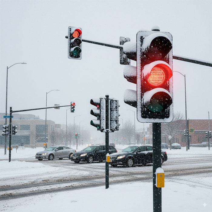 Why LED Traffic Lights Are Failing in Winter—and What You Can Do About It