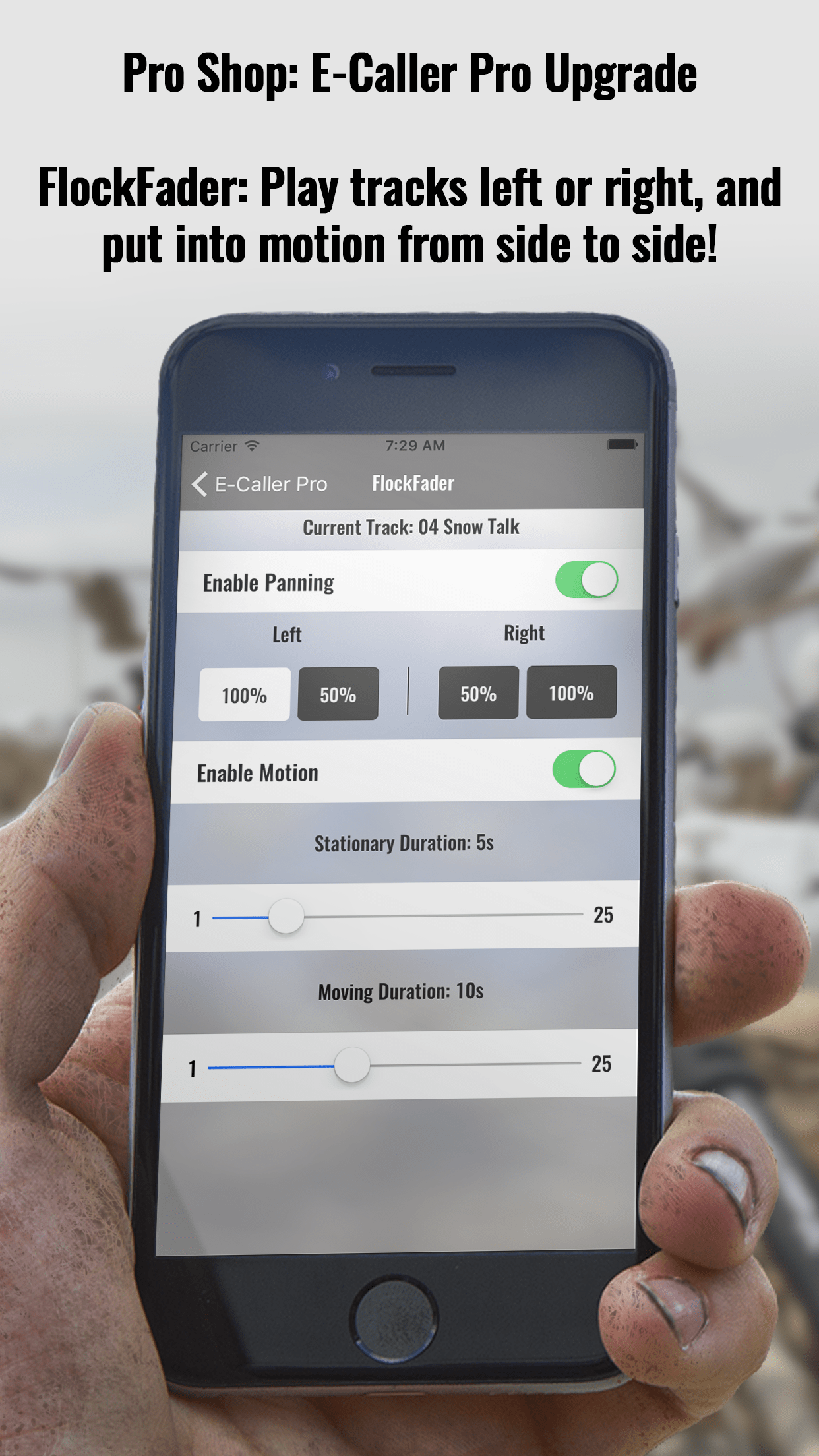 Hunt Snows Ultimate Free Snow Goose ECaller App Snows Down Low