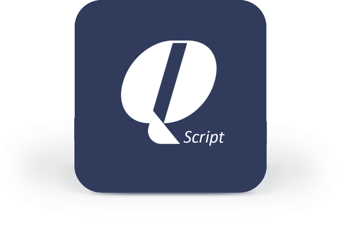 Data can be output into unique reports with QScript