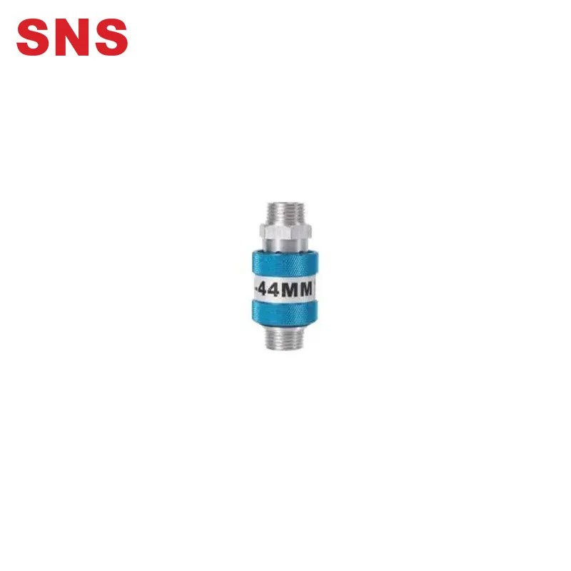 SNS MS series High quality air pneumatic hand switch control mechanical valves SNS pneumatic