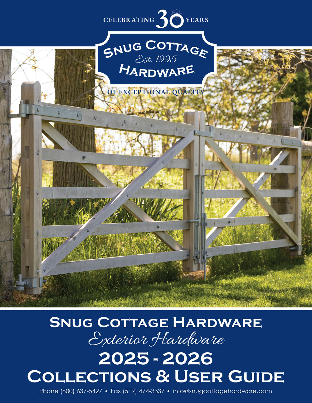 Snug Cottage Hardware Ordering, Distributors, Gate Plans