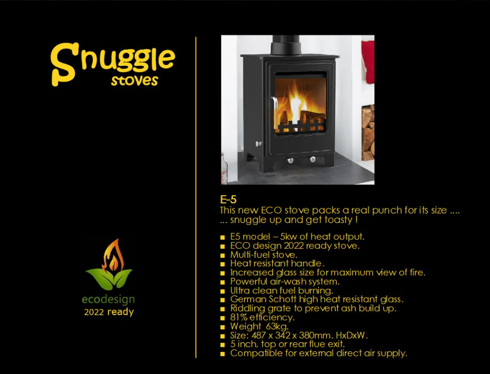 Eco 5 Model Snuggle Stoves