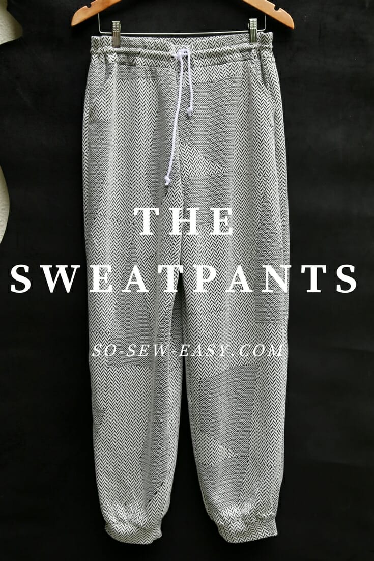 The Sweatpants That Are Not Just For Sweating So Sew Easy