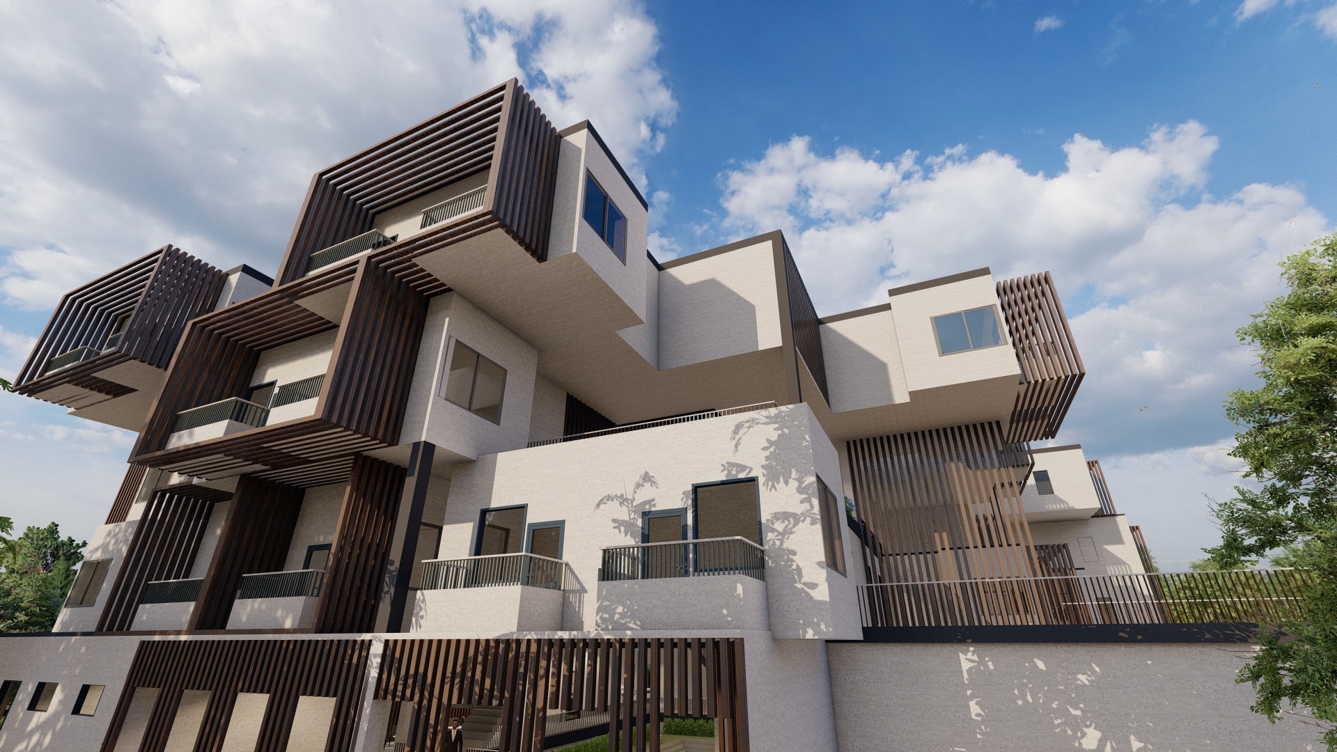 Student apartment Jenga apartment SOAD School of Architecture and