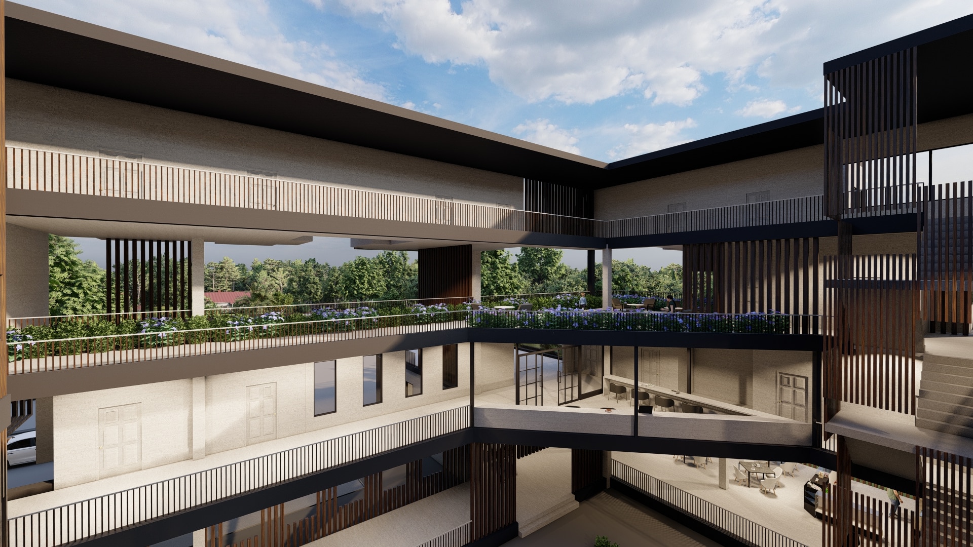 Student apartment Jenga apartment SOAD School of Architecture and