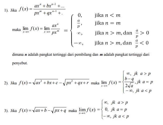 Contoh Soal Limit Tak Hingga dan Jawaban [+Pembahasan]