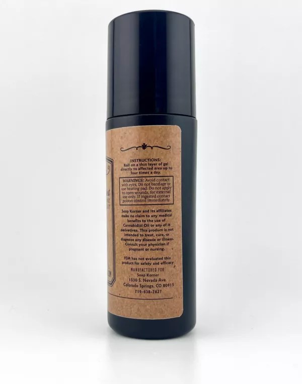 1000mg CBD Freeze Gel Roll On Soap Korner