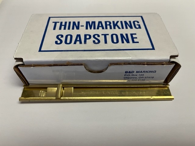 TSS-120B – Box of 120 with Brass Holder – Soapstone Plus