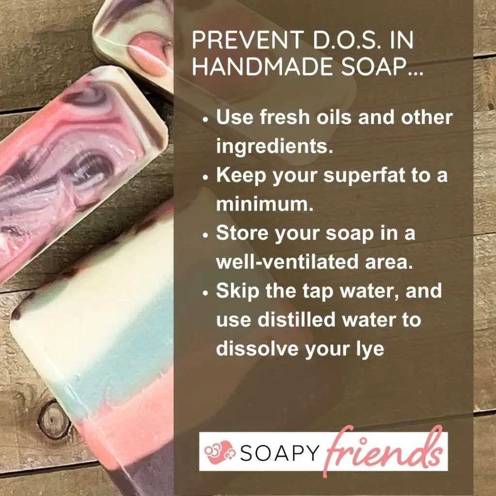 DOS Soap Dealing with Dreaded Orange Spots in Handmade Soap Soapy