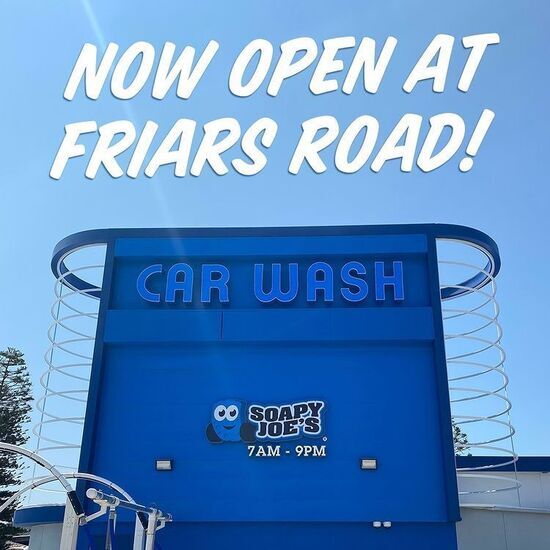 Soapy Joe's Celebrates Opening of Friars Road Car Wash