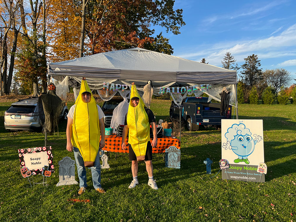 East Windsor’s Halloween TrickorTreat Soapy Noble