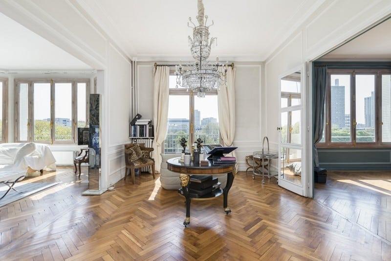 Superbe appartement d'angle avec vue sur la Tour Eiffel à vendre dans