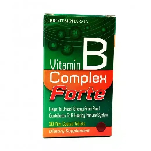 B COMPLEX FORTE 30 TABLETS Sobek Store