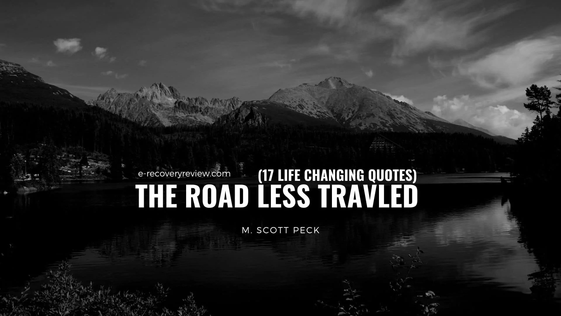The Road Less Traveled Quotes [17] The Best Of M. Scott Peck