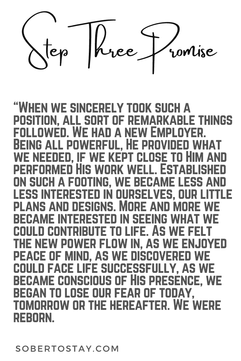 Third Step Prayer AA: An Unbeatable Mental Shift | SOBERTOSTAY