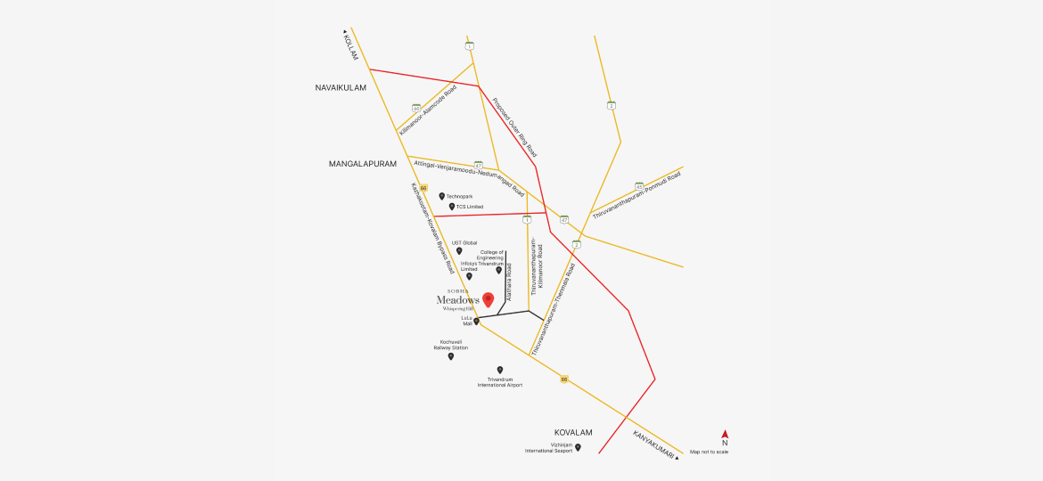 Sobha Meadows Whispering Hill Akkaulam, Thiruvananthapuram Luxury
