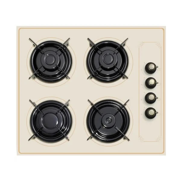 Glass Rustic Gas Cooker Beige Sobil Company Limited