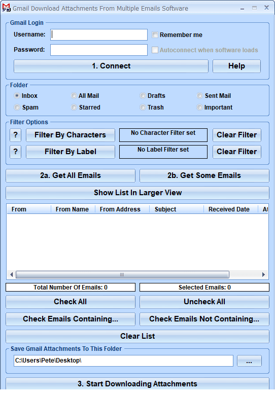 Gmail Download Attachments From Multiple Emails Software