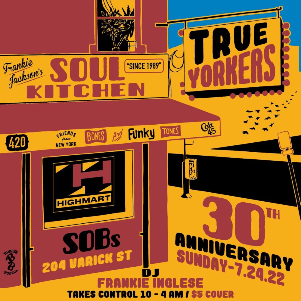 Soul Kitchen 30th Anniversary SOBS
