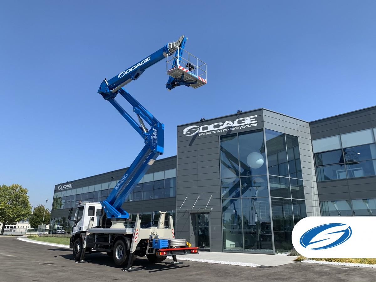 Truck mounted boom lift 37DJ SPEED Designed for professionals.