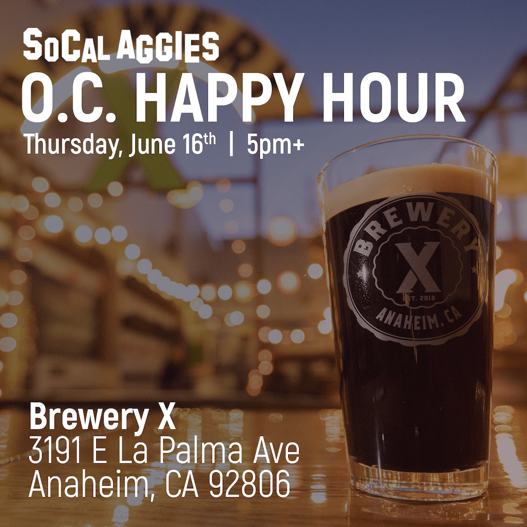 O.C. Happy Hour SoCal Aggies