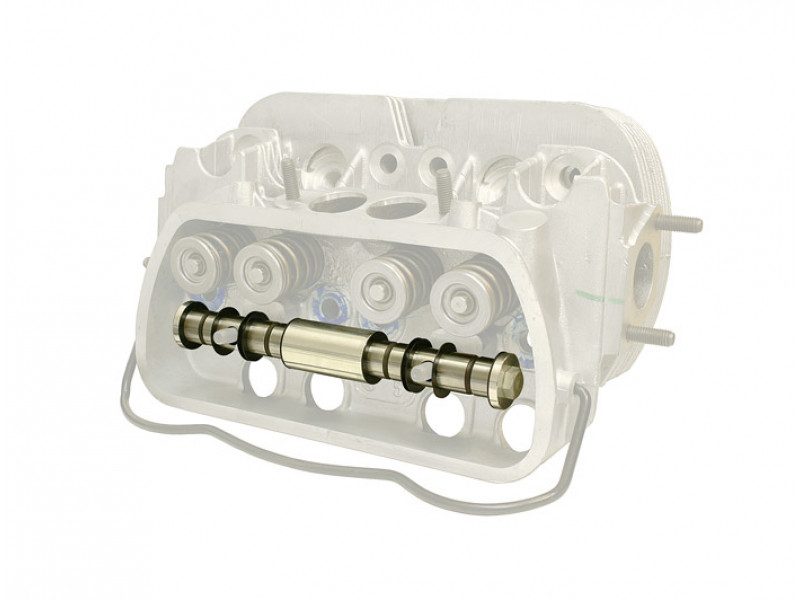 Heavy Duty Hardened Rocker Arm Shaft Kit. Kuhltek 109460 Classic VW Parts for Beetle, Bus