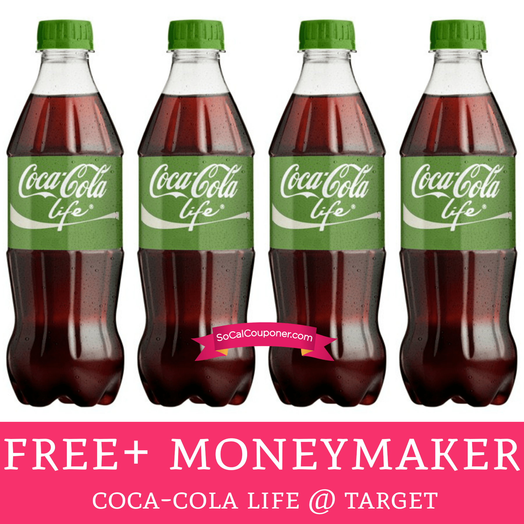 FREE + Moneymaker CocaCola Life Target Deal Hunting Babe