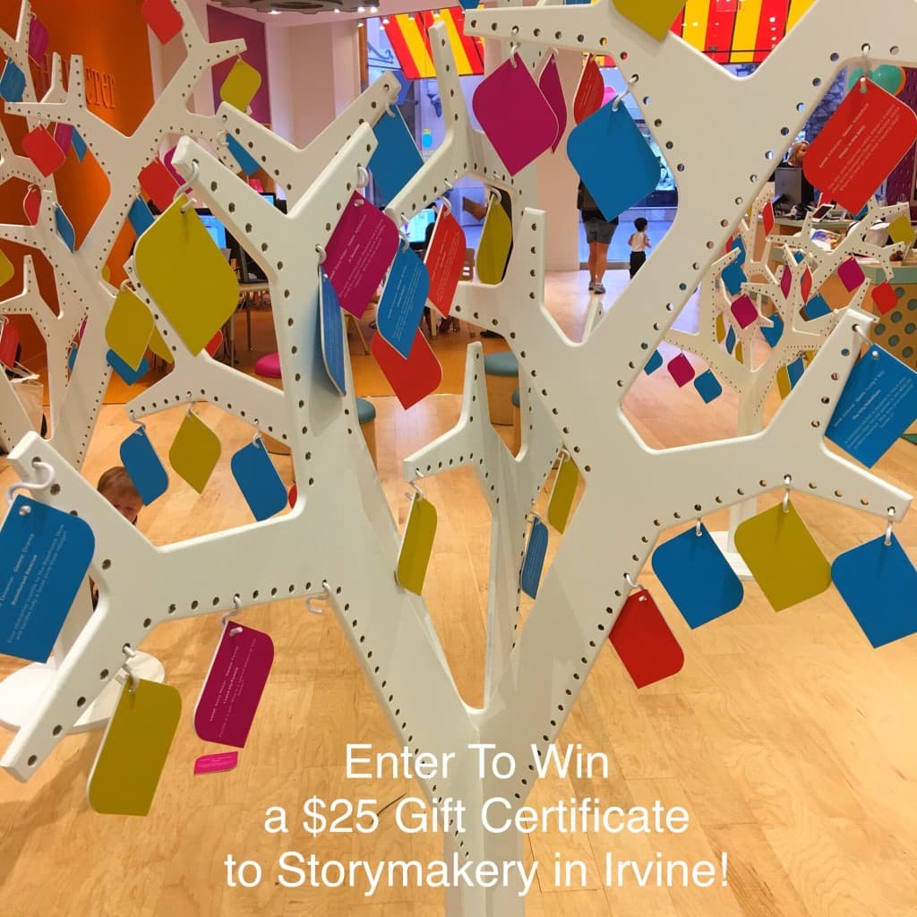 GIVEAWAY Enter to win a 25 Gift Certificate to Storymakery in Irvine