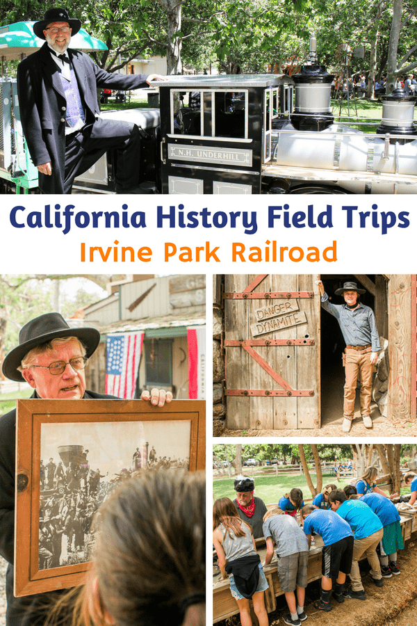 Irvine Park Railroad California History Field Trips SoCal Field Trips