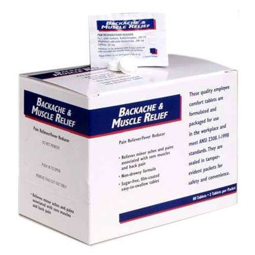 Backache & Muscle Relief Tablets Unishield