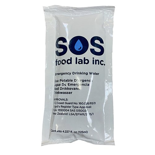 Emergency Purified Drinking Water Packet (4oz) Unishield