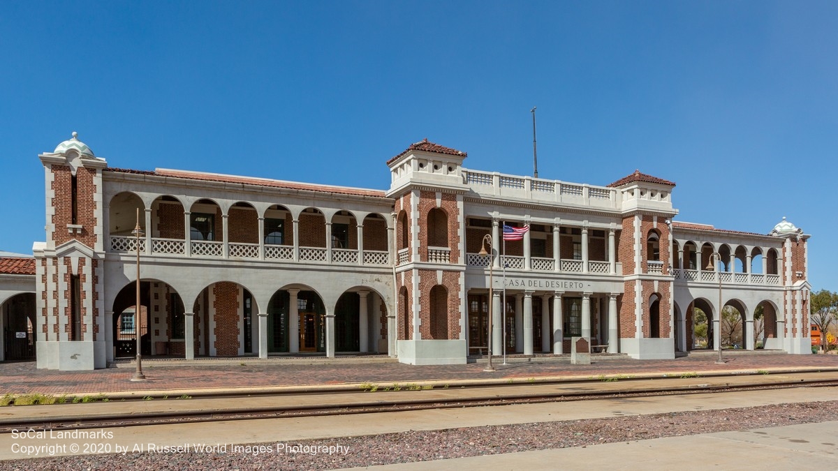 Harvey House Railroad Depot in Barstow SoCal Landmarks