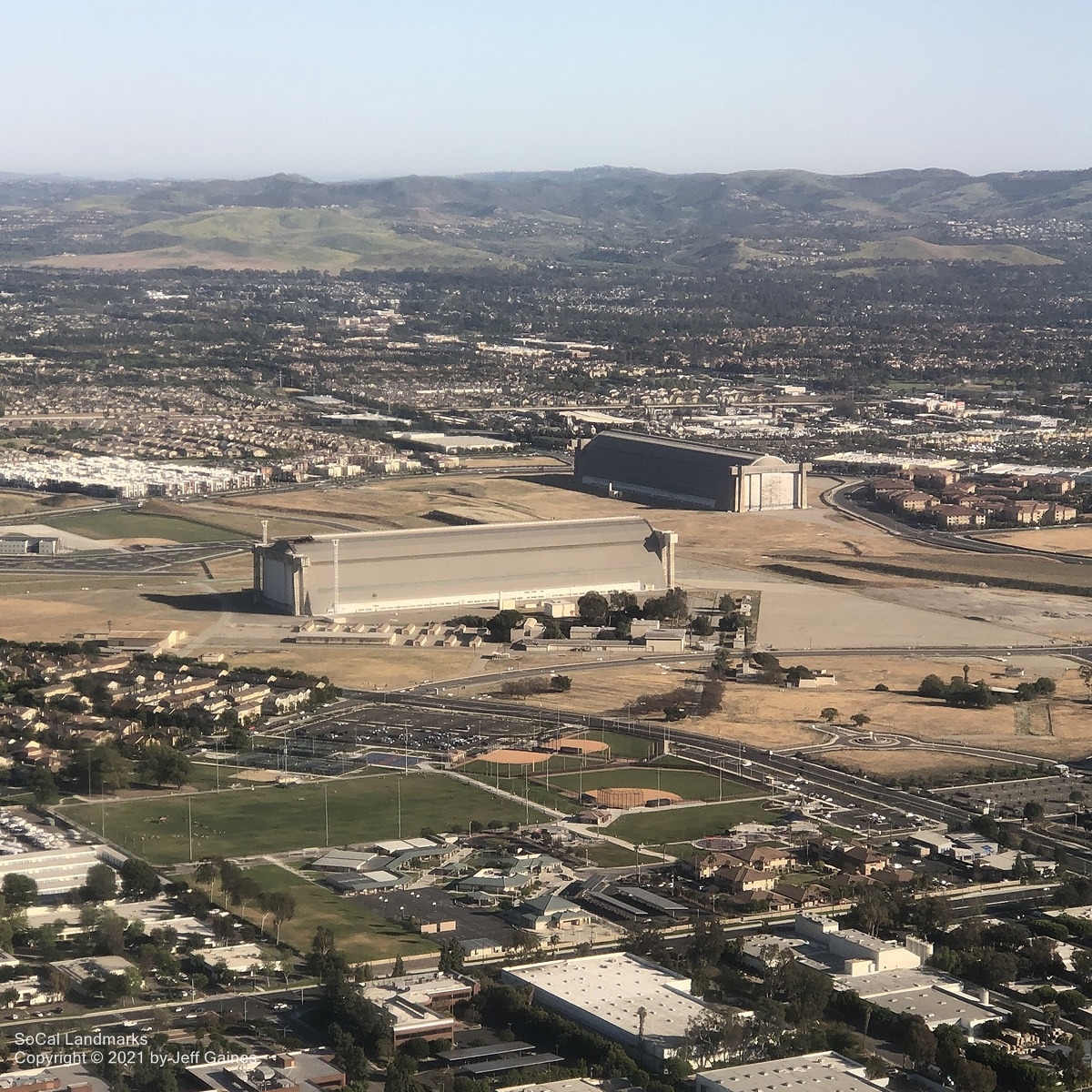 MCAS Tustin Aerial View SoCal Landmarks