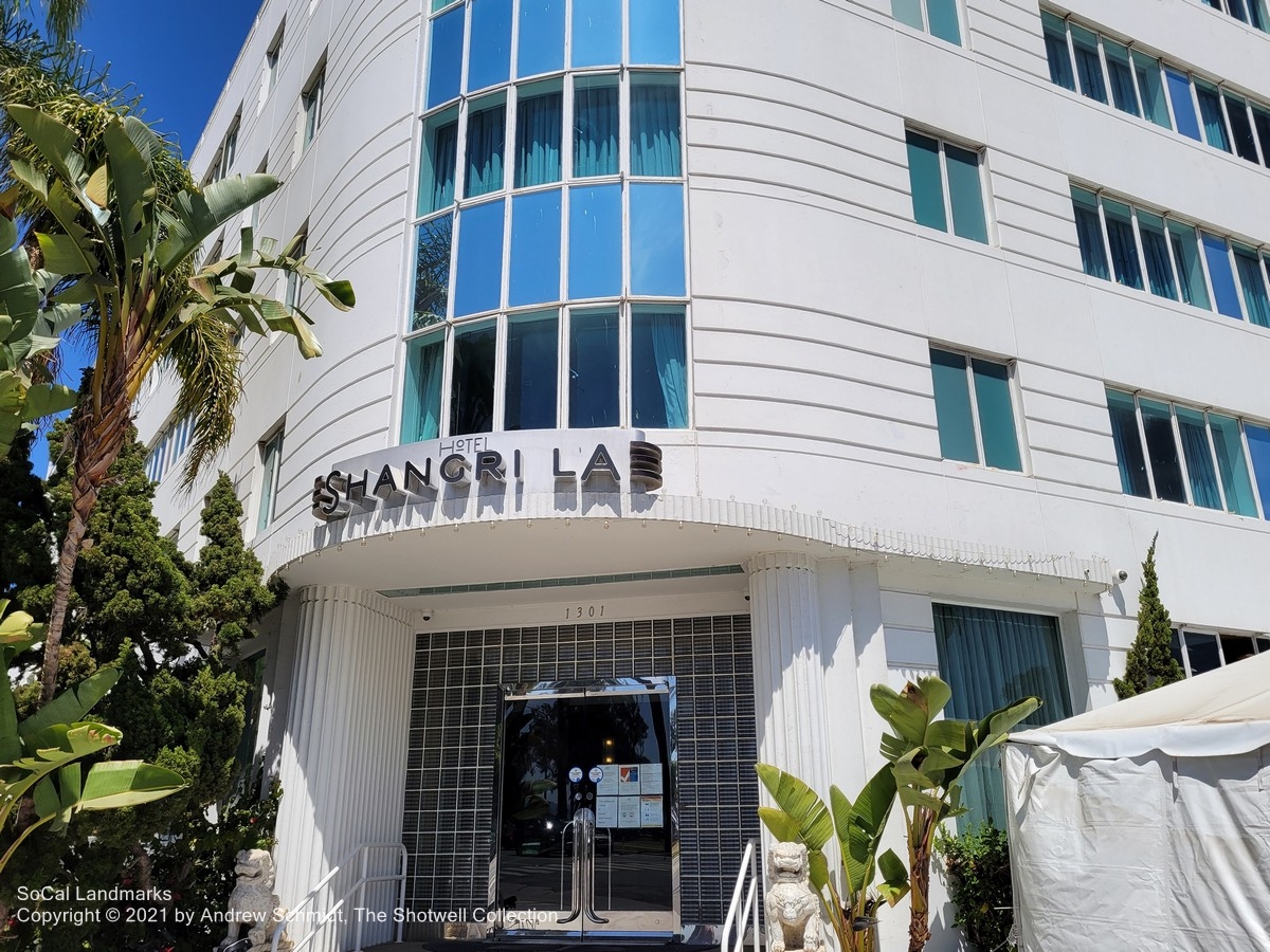 Hotel ShangriLa in Santa Monica SoCal Landmarks