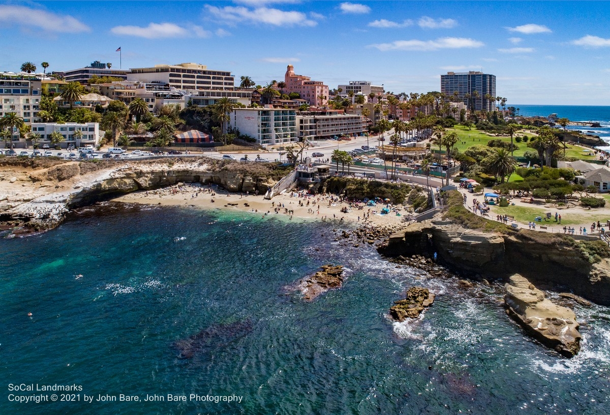 La Jolla Cove in La Jolla SoCal Landmarks