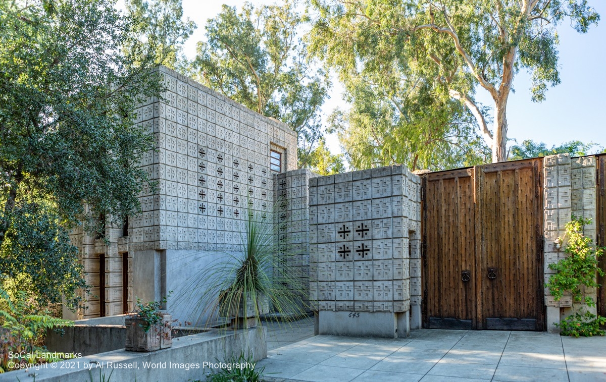 Millard House in Pasadena SoCal Landmarks