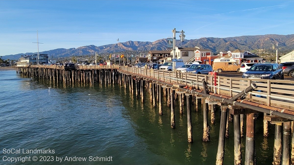 Stearns Wharf in Santa Barbara SoCal Landmarks