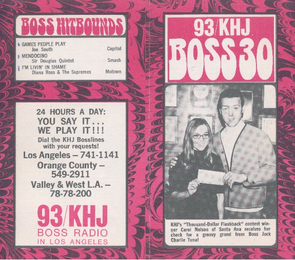 COVER KHJ SURVEY 184