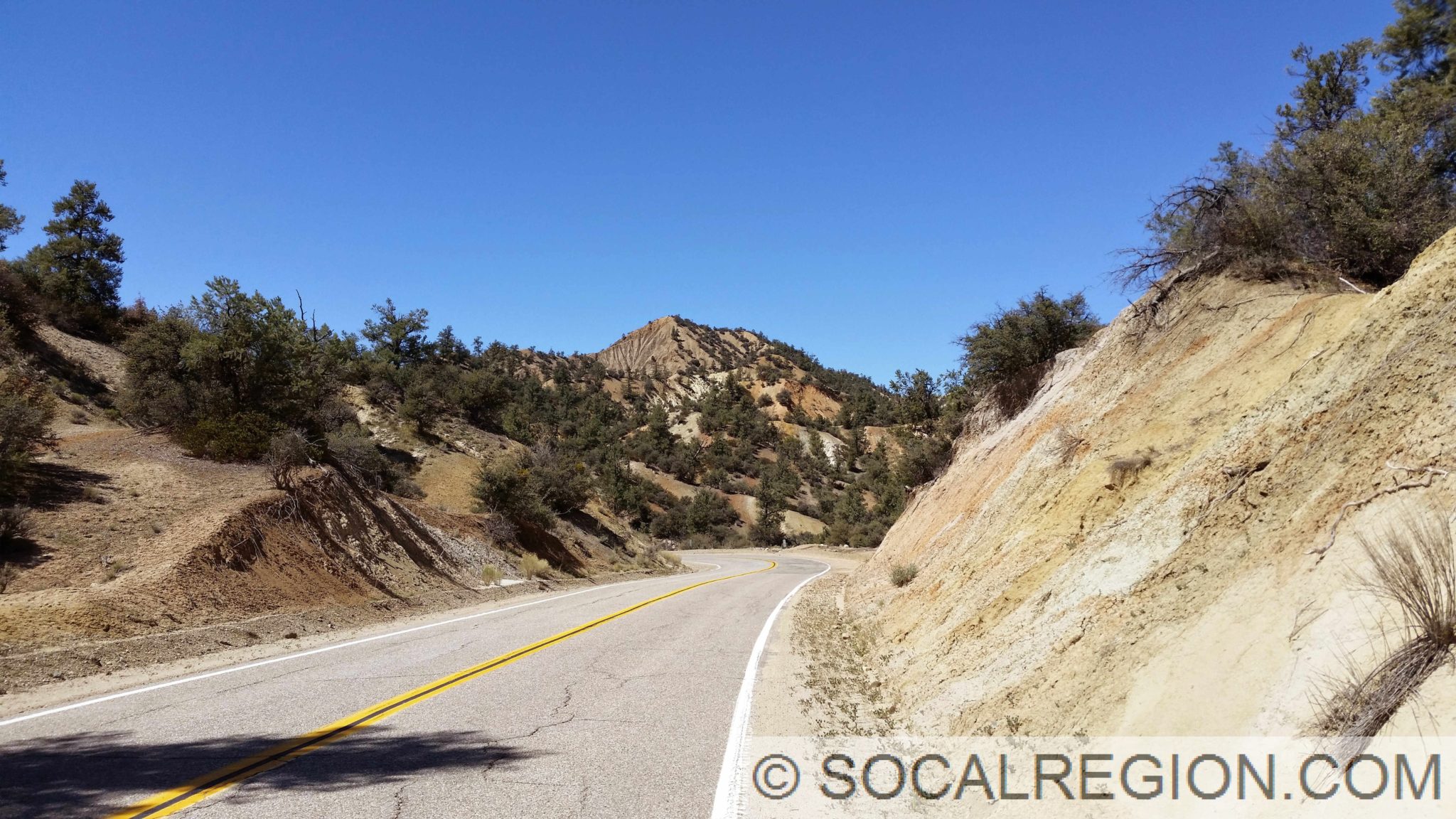Southern California Regional Rocks and Roads Scenic Drives Lockwood