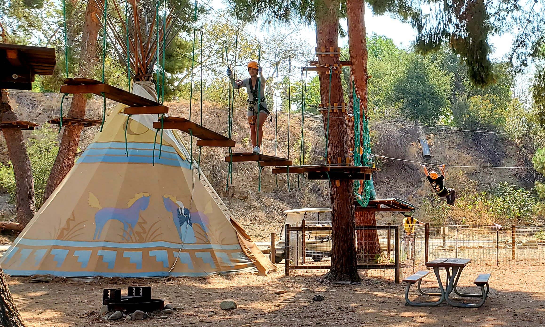 Fall Camping at Ventura Ranch KOA in Southern California