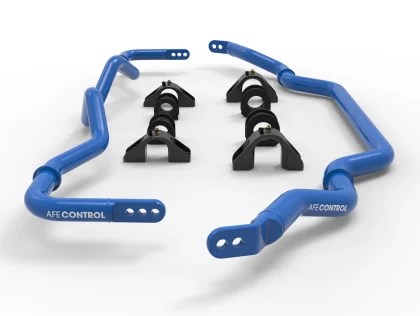 aFe 09-20 Nissan 370Z V6-3.7L Front and Rear Control Sway Bar Set