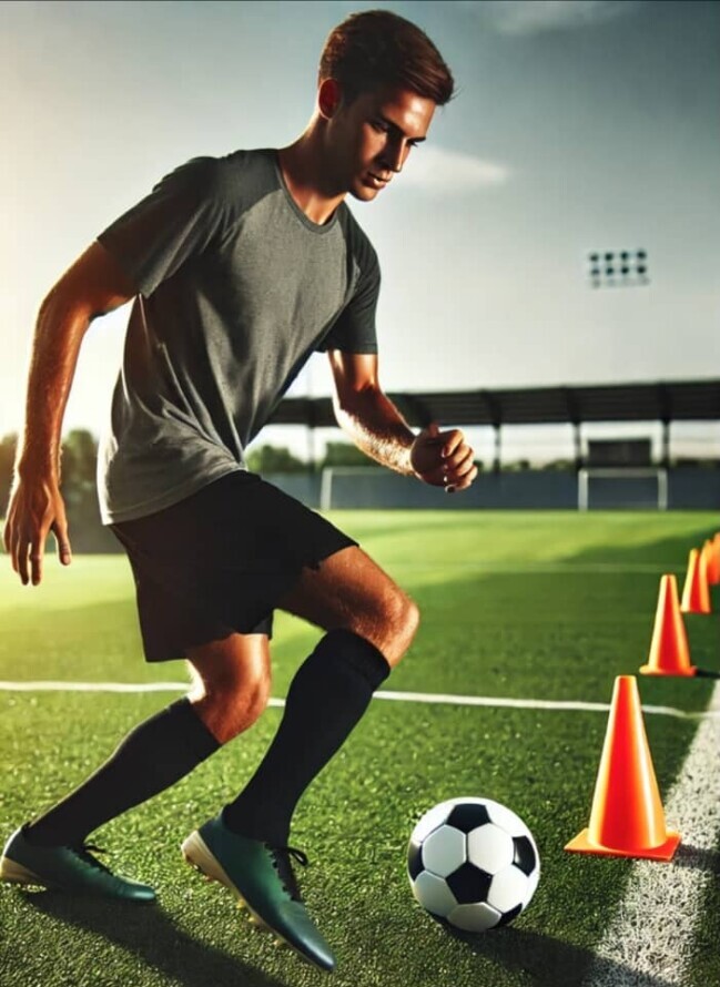 Dribbling With Feints Drill Mastering Deceptive Moves To Outmaneuver