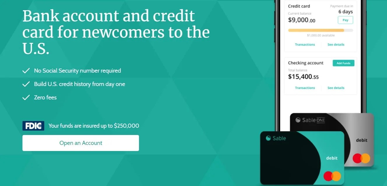 How to open a USA Sable mobile bank Checking Account