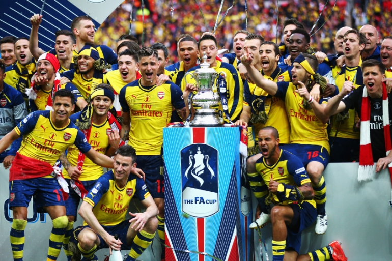 How many times has Arsenal won the FA Cup Soccer Noise