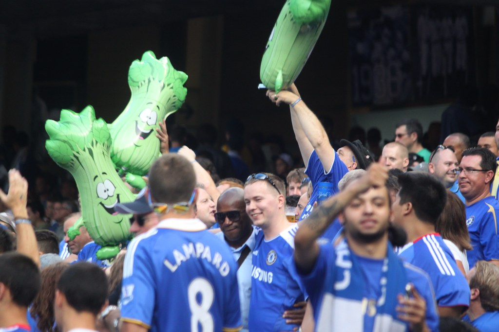 Why Is Celery Not Allowed at Stamford Bridge? Soccer Noise