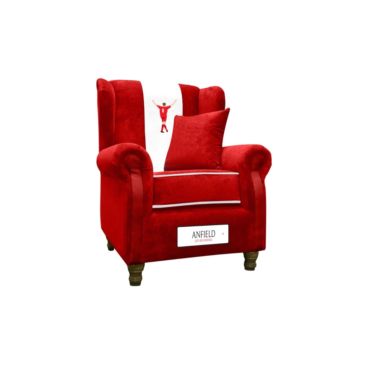 Anfield Wing Chair (Liverpool FC) Soccer Sofas