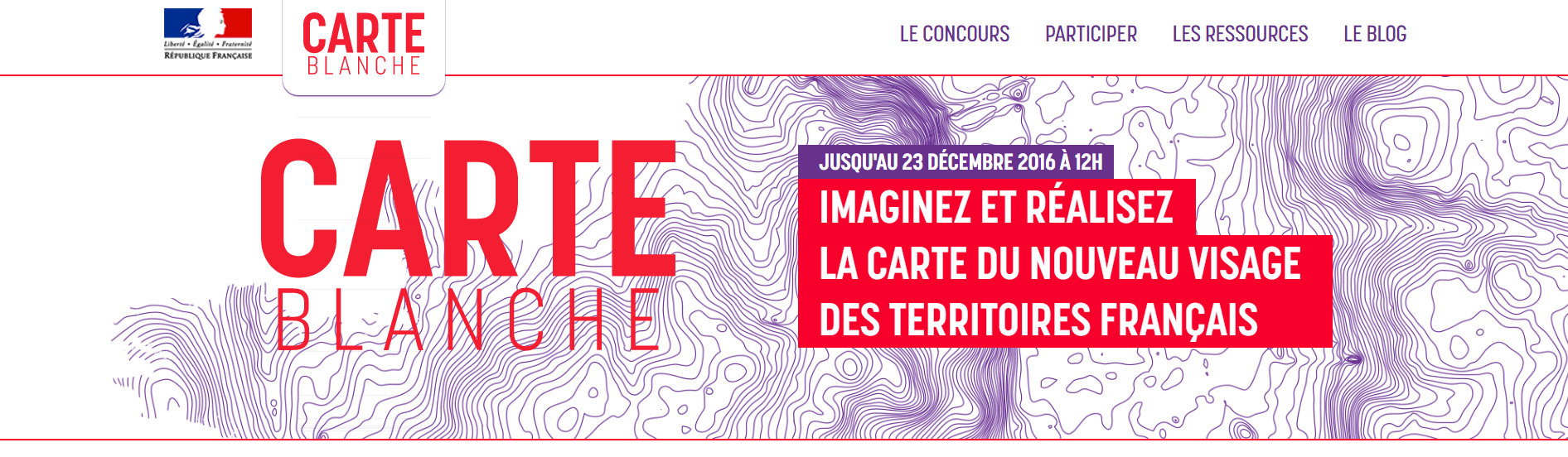 La carte est à vous ! Présentation du concours de cartographie Carte