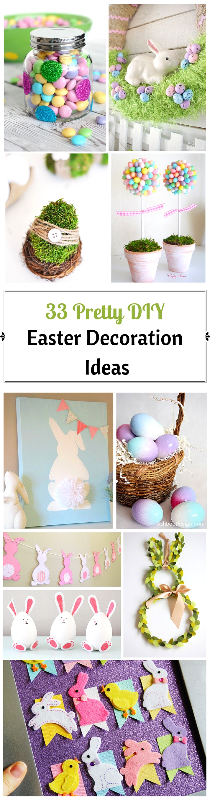 33 Pretty DIY Easter Decoration Ideas So Chic Life