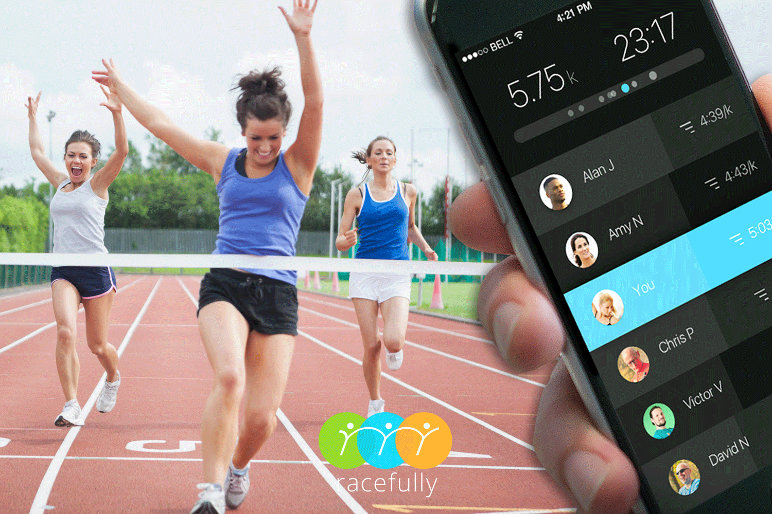 Social Fitness app Racefully Sprints to the Top, Connects Runners Live