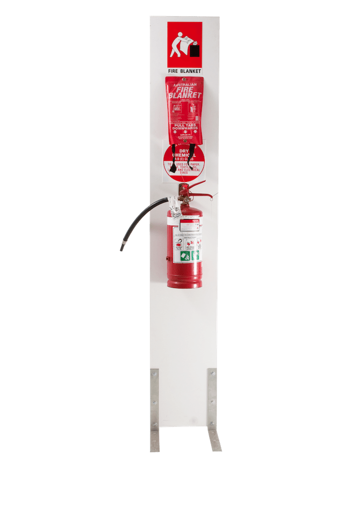 Fire Extinguisher w/ Dry Powder & Safety Stand Social Event Hire